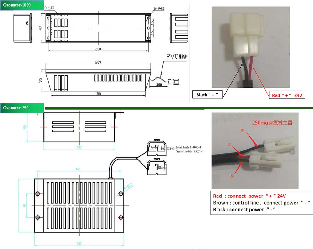 Ozone Generator for bus